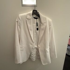 White Blazer Jacket - Alice & Olivia - NWT
